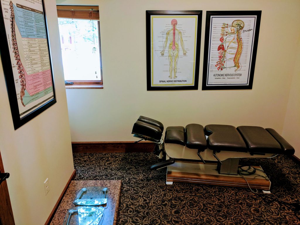 chiropractic adjustment room